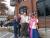 Photo moment with friends and family
